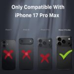 M MYBAT PRO For iPhone 17 Pro Max Case with Belt Clip Holster, Maverick Series 17 Pro Max Case[Compatible with Magsafe]w/Screen Protector,Anti-Drop,with 360°Rotating Kickstand,Heavy Duty Protection - Image 3
