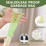 Trash bags, 4 Gallon Trash Bags Drawstring, Colorful & Portable Small Trash Bags with Cats & Mice Printed, Tear-Resistant Garbage Bags 4 Gallon for Bathroom Office Trash Cans, 32 Count - Image 6