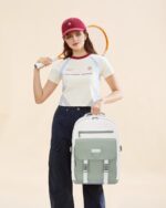 LOVEVOOK School Backpack for Teen Girls，Casual School Backpack 14-18 Teenage 15.6 Inch Laptop Bookbag, Cute Big Student Laptop Backpack for College Women Middle High School Travel Daypack，Green - Image 3