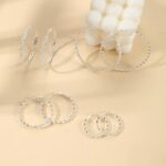 Senteria 925 Sterling Silver Earrings Hoops for Women Lightweight Twisted Hoop Earrings With Cubic Zirconia Hypoallergenic Hoops Earrings (20/30/40/50/60MM) - Image 7