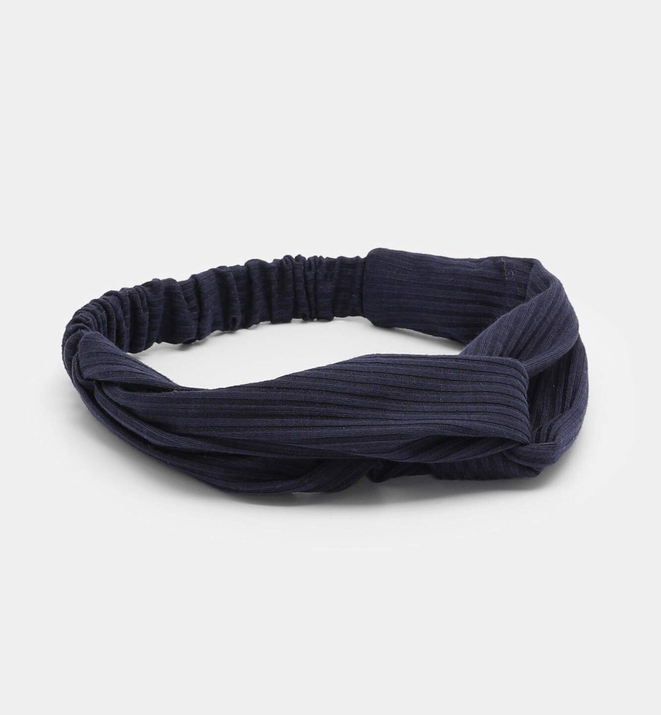 Huachi Hairband for Women's Hair, 8pcs Elastic Headbands for Women, Solid Color, Ribbed Knitting, Soft, Non-slip, Stretchy, Breathable, Suitable for Any Occasions, Hair Styling Accessories - Image 5