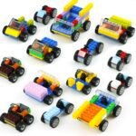 Classic Bricks Wheels and Axles Sets, Over 400pcs Car Parts and Pieces Tires, Educational Building Kits Toys - Image 7
