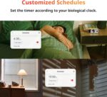 SwitchBot Blind Tilt Motorized Blinds - Smart Electric Blinds, Automatic Blind Opener and Closer, Solar Powered, Light Sensing Control, Add Hub Mini to Make it Compatible with Alexa & Google Home - Image 7
