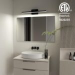 VOLISUN Modern Bathroom Vanity Light 24 inch, Rotatable, 14W Dimmable 5CCT Led Bathroom Light Fixture Over Mirror, Black Bar Vanity Light for Bathroom Mirror Restroom-ETL Certificated - Image 6