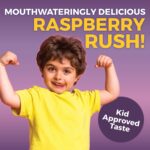 Viva Naturals Sugar-Free Sambucus Elderberry Gummies for Kids, 8-in-1 Children Immune Support with Vitamin C & Zinc – Chewable, Vegan & Gluten-Free (120 Count) for Daily Wellness - Image 8