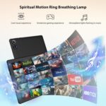 Tablet 10 inch Android 14, Octa-Core, 10GB RAM 64GB ROM 1TB Expandable, Widevine L1, 1280x800 IPS Touchscreen, BT 5.4, Dual Camera with Flash (Black) - Image 7