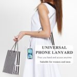 Phone Lanyard - 2 x Adjustable Phone Neck Strap,2 x Phone Patches,Universal Crossbody Cell Phone Lanyard for Travel Essentials,Compatible with Most Smartphones - Image 7