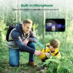 HP20 IPS Microscope for Kids: [3-in-1] [Easy and Fun] 2" Portable Handheld Microscope Miniscope, Pocket Mini Scope Educational Science Kit, Christmas Birthday Gifts for Kids, 32GB, White - Image 4
