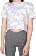 MAX ALLIE Women's Ultra Soft Cropped T Shirt Crew Neck Tees Casual Loose Fit Basic Lightweight - Image 3
