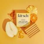 Kitsch Kojic Acid Soap – Turmeric Soap Bar with Hyaluronic Acid & Shea Butter – Brightening & Hydrating Body Wash & Face Wash for Dark Spots, Even Skin Tone & Natural Glow - Made in USA - 4 oz - Image 6