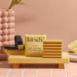Kitsch Kojic Acid Soap – Turmeric Soap Bar with Hyaluronic Acid & Shea Butter – Brightening & Hydrating Body Wash & Face Wash for Dark Spots, Even Skin Tone & Natural Glow - Made in USA - 4 oz - Image 7