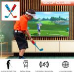 Orzly Switch Sports Games 2024 Accessories Bundle Pack for Nintendo Switch & Switch OLED with Tennis Rackets, Golf Clubs, Chambara Swords, Soccer Leg Straps & Joycon Grips - With Carry Bag - Image 5