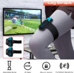 Orzly Switch Sports Games 2024 Accessories Bundle Pack for Nintendo Switch & Switch OLED with Tennis Rackets, Golf Clubs, Chambara Swords, Soccer Leg Straps & Joycon Grips - With Carry Bag - Image 7