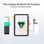 DOOGEE U11(2025) Android 15 Tablet with Keyboard,11 inch Android Tablet 16GB+128GB/2TB TF Octa-Core Gaming Tablets,90Hz Display,8580mAh,1080P,BT5.0+5G WiFi,13MP+5MP, Face ID,Metal Body - Image 4