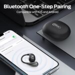 Monster Open Ear AC210 Headphones, Bluetooth 5.4 Earphones Stereo Sound, Wireless Headphones 30 Hours Playback, Type-C Charging, HD Clear Calls, Touch Control, IPX5 Waterproof Open Ear Earbuds,Black - Image 5