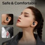 Monster Open Ear AC210 Headphones, Bluetooth 5.4 Earphones Stereo Sound, Wireless Headphones 30 Hours Playback, Type-C Charging, HD Clear Calls, Touch Control, IPX5 Waterproof Open Ear Earbuds,Black - Image 8