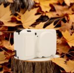 Case for Ricoh GRIII GRIIIX Camera, Soft Silicone GRIII GRIIIX Camera Case Cover with Detachable Lens Cover Lightweight Skin Friendly，Misty White - Image 3