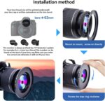 62mm Lens to 67mm Camera Lens Adapter,62mm to 67mm Filter Step-up Ring Adapter Ring,Compatible All 67mm Filter Accessory - Image 6