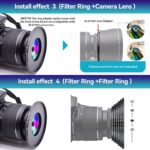 62mm Lens to 67mm Camera Lens Adapter,62mm to 67mm Filter Step-up Ring Adapter Ring,Compatible All 67mm Filter Accessory - Image 8