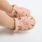 Infant Baby Boys Girls Sandals Summer Baby Wedding Dress Flat Shoes Newborn Crib Shoes First Walkers Prewalkers Shoes - Image 3