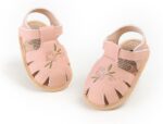 Infant Baby Boys Girls Sandals Summer Baby Wedding Dress Flat Shoes Newborn Crib Shoes First Walkers Prewalkers Shoes - Image 5