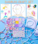 Danrun Charms Bracelet Making Kit for Girls 8-12, Cute Beads for Jewelry Making Kit for Kids Girls, Arts and Crafts for Kids Ages 6-8, Birthday Gifts for Girls Ages 5 7 9 10 11 12 for Toy Jewelry - Image 3