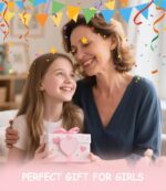 Danrun Charms Bracelet Making Kit for Girls 8-12, Cute Beads for Jewelry Making Kit for Kids Girls, Arts and Crafts for Kids Ages 6-8, Birthday Gifts for Girls Ages 5 7 9 10 11 12 for Toy Jewelry - Image 8