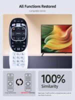 Replacement DirecTV RC73 IR/RF Remote Control Sub RC71 RC72 Compatible for DirecTV HR20 HR21 HR34 HR44 HR54 DVR Satellite Dish Receiver - Image 4