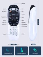 Replacement DirecTV RC73 IR/RF Remote Control Sub RC71 RC72 Compatible for DirecTV HR20 HR21 HR34 HR44 HR54 DVR Satellite Dish Receiver - Image 7