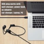 2 Pack Charging Cable Replacement for Shokz, USB C Cord Magnetic Charger Compatible for AfterShokz Aeropex AS800, Shokz OpenRun Pro, OpenRun, OpenRun Mini, OpenComm Headphones - Image 5