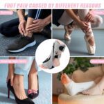 Plantar Fasciitis Night Splint, Night Splint Plantar Fasciitis for Women And Men, Upgrade Adjustable Splint Not Affect Sleep for Achilles Tendinitis Flat Arch Foot Drop (Gray) - Image 7