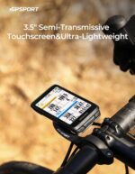 iGPSPORT BiNavi Bike Computer, 3.5‘’ Touch Screen Map Navigation Music Control Climb Tips, Wireless GPS Cycling Computer - Image 7