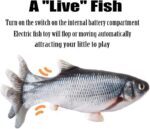 Electric Moving Fish Interactive Plush Toys - Image 4