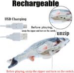 Electric Moving Fish Interactive Plush Toys - Image 5