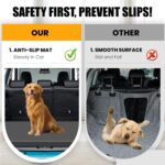 SUV Cargo Liner for Dogs, Non-Slip Travel Car Dog Beds for Trunk with Supportive Foam, Pet Mat Cushion with Removable Cover, Easy to Clean, Suitable for SUV, Truck&Pickup - Image 5