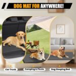 SUV Cargo Liner for Dogs, Non-Slip Travel Car Dog Beds for Trunk with Supportive Foam, Pet Mat Cushion with Removable Cover, Easy to Clean, Suitable for SUV, Truck&Pickup - Image 7