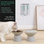 Pet Feeding Reminder for Dogs Cats, Magnetic Reminder Sticker Sign, AM/PM Daily Indication, Dog Accessories Helps You to Track Pet Feeding & Medication (White) - Image 3