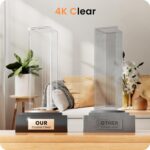 A-LuGei Drawer Organizer, Bathroom Organizers and Storage, Makeup organizer, Desk drawer organizer, Storage Bins for Kitchen Office Bedroom Vanity Jewelry Pantry Garage, 4Size, Clear - Image 3