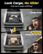 3W Trunk Bed Mat Fit for Silverado EV/GMC Sierra EV/Sierra EV Denali 2024 2025 All Weather TPE Custom Fit Bed Liner for Silverado EV/GMC Sierra EV/Sierra EV Denali - Image 6