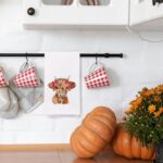 SPBL&L Western Cow Plaid Bow Hand Towels, Red Christmas Kitchen & Bath Towels, 16x24 Inch - Image 4
