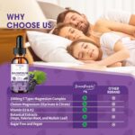 GREENPEOPLE Magnesium Glycinate Liquid Drops - 1000mg 5-in-1 High Absorption Liquid Magnesium for Sleep with D3/K2/B6 | Fast-Acting, Bone, Muscle & Sleep | Sugar-Free Grape Flavor, 2fl Oz 2 Pack - Image 6