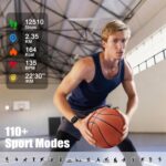 Smart Watch for Men Women (Answer/Make Call), 2025 1.83" HD Touchscreen Fitness Tracker, 110+ Sport Modes, Fitness Watch with Heart Rate/Sleep Monitor/Step, IP68 Waterproof Smartwatch for Android iOS - Image 4