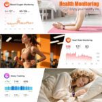 Smart Watch for Men Women (Answer/Make Call), 2025 1.83" HD Touchscreen Fitness Tracker, 110+ Sport Modes, Fitness Watch with Heart Rate/Sleep Monitor/Step, IP68 Waterproof Smartwatch for Android iOS - Image 7