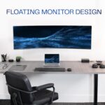 VIVO Premium Ultrawide Monitor Counterbalance Wall Mount for up to 49 inch Screens, Holds 44 lbs, Full Motion, Max VESA 100x100, Black, MOUNT-V101V - Image 10