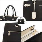 BOSTANTEN Briefcase for Women 15.6 Inch Genuine Leather Laptop Briefcase Shoulder Work Tote Bag Purse - Image 3