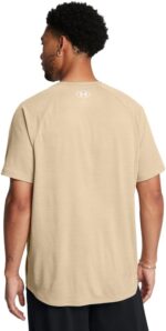 Under Armour Mens Tech Textured Short Sleeve T Shirt - Image 3