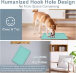 Silicone Pet Food Mat for Dogs and Cats - Waterproof Feeding Mat With High Lips for Messy Drinkers - Placemat for Food and Water Bowls - Image 6