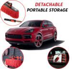 Car Duster Exterior Scratch Free,Soft Car Brush Kit for Truck,SUV,RV and Motorcycle,Wax Cotton Hair,Dusters with Extendable Handle,Duster for Cleaning,Dust Pollen Removing,No Lint - Image 7