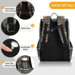ZAZYXTJ Tractor Truck School Kids Backpack with Reflective Strip for Girls and Boys 6-12 Elementary Student Bookbag Middle School Bags - Image 3