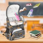 ZAZYXTJ Tractor Truck School Kids Backpack with Reflective Strip for Girls and Boys 6-12 Elementary Student Bookbag Middle School Bags - Image 7